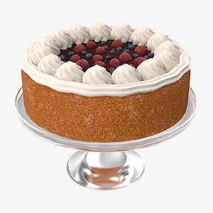 cake berry 3D