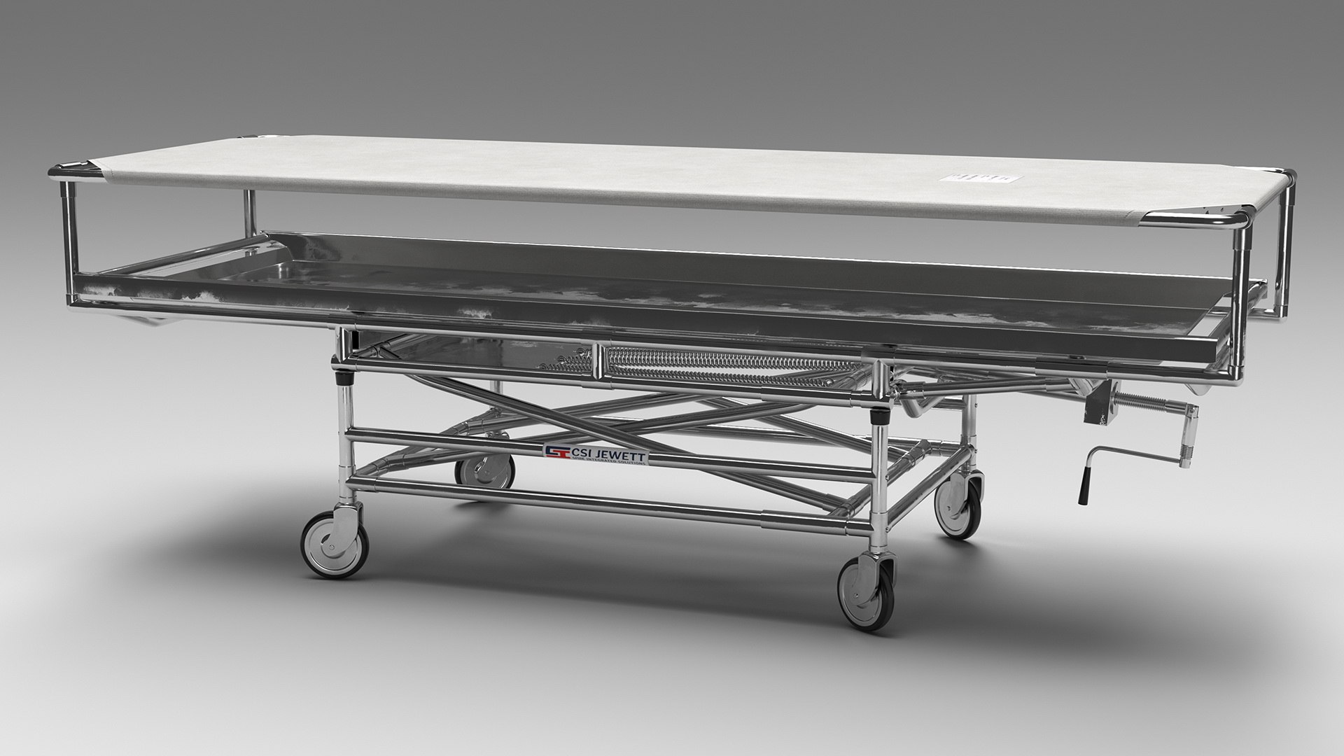 3D model Covered Morgue Gurney CSI Jevett Rigged - TurboSquid 2015856