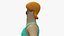 Toon Woman Holiday