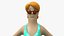 Toon Woman Holiday