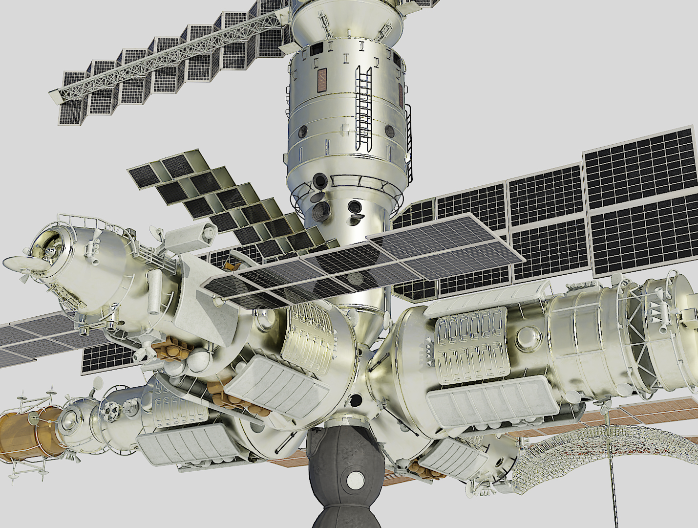 Модель мир 3. 3d пазл Космическая станция. Станция мир 3д. Космическая станция 3d модель. Модель космической станции мир.