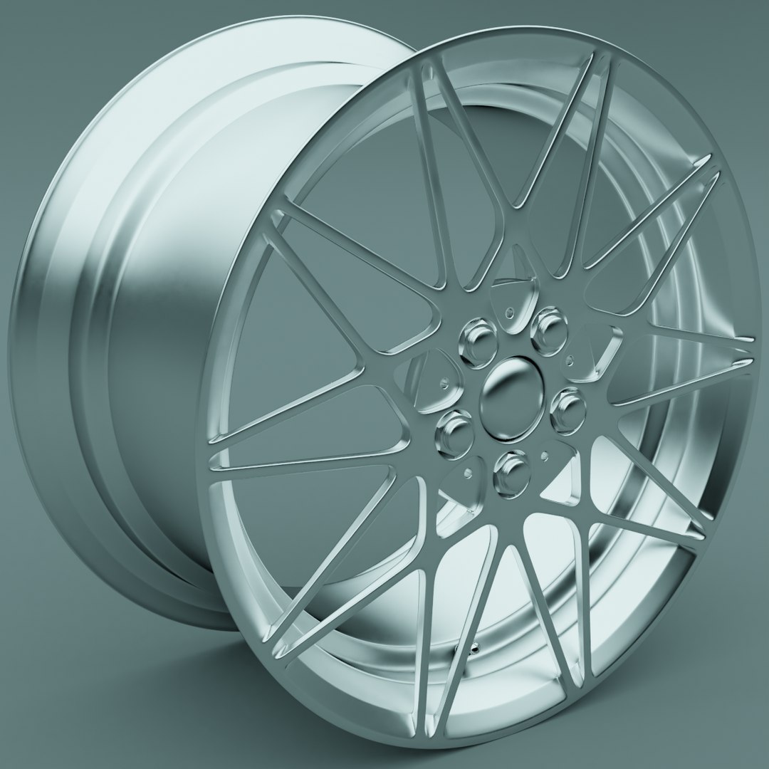 Car Rim 3D Model - TurboSquid 1772935