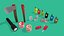 Low Poly Cartoon Survival Kit