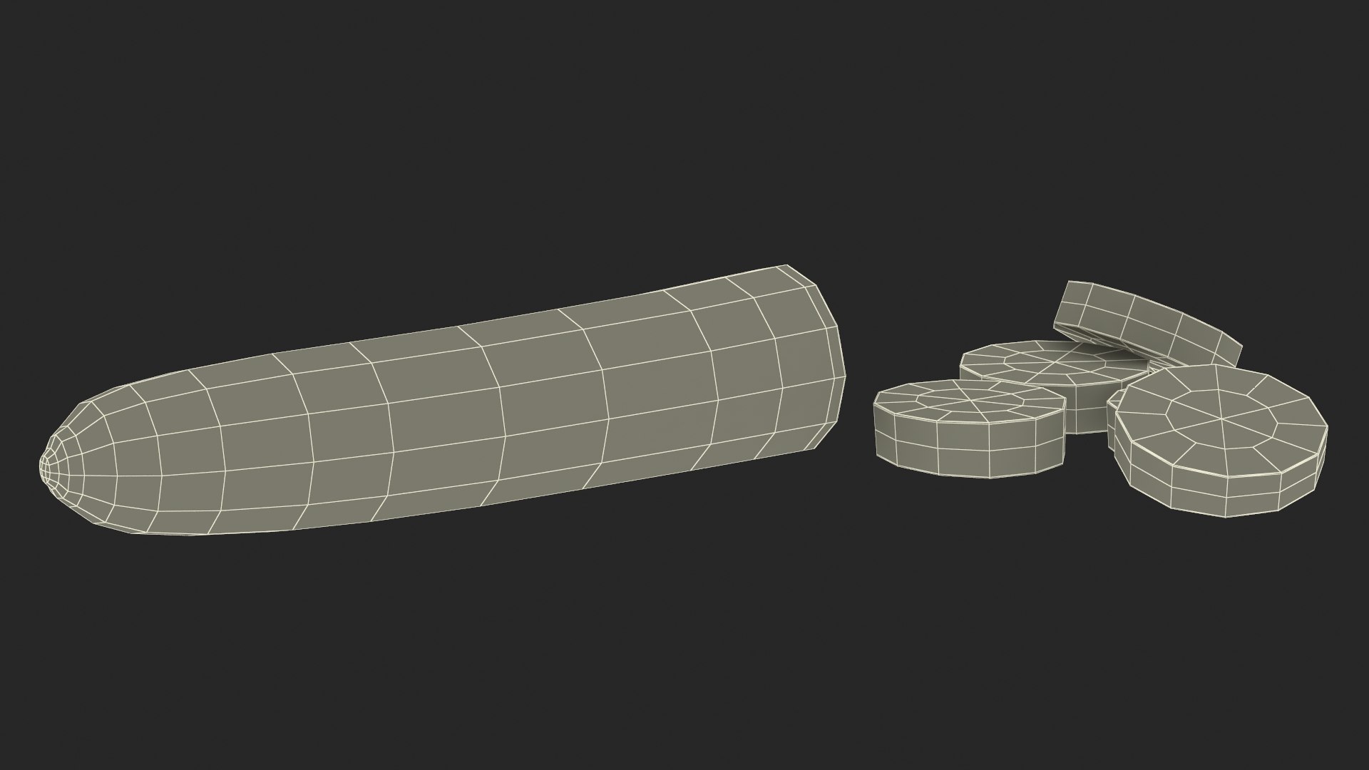 3D Half Cucumber With Few Slices model https://p.turbosquid.com/ts-thumb/ak/IwORGt/yw/halfcucumberwithfewslicesvray3dmodel027/jpg/1667567769/1920x1080/fit_q87/81c010f51ce0ef0d0deb7b8af1038989dfe4297b/halfcucumberwithfewslicesvray3dmodel027.jpg