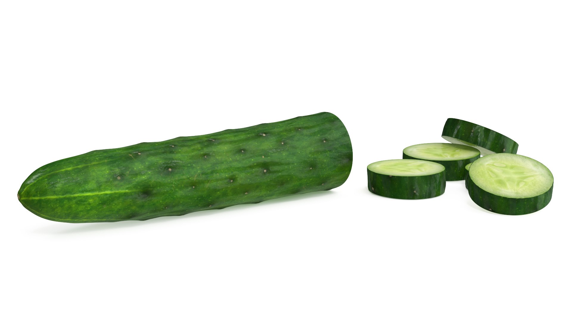 3D Half Cucumber With Few Slices model https://p.turbosquid.com/ts-thumb/ak/IwORGt/zH/halfcucumberwithfewslicesvray3dmodel010/jpg/1667567694/1920x1080/fit_q87/681b8e1626a4dee5440908b79504c91bf94622be/halfcucumberwithfewslicesvray3dmodel010.jpg