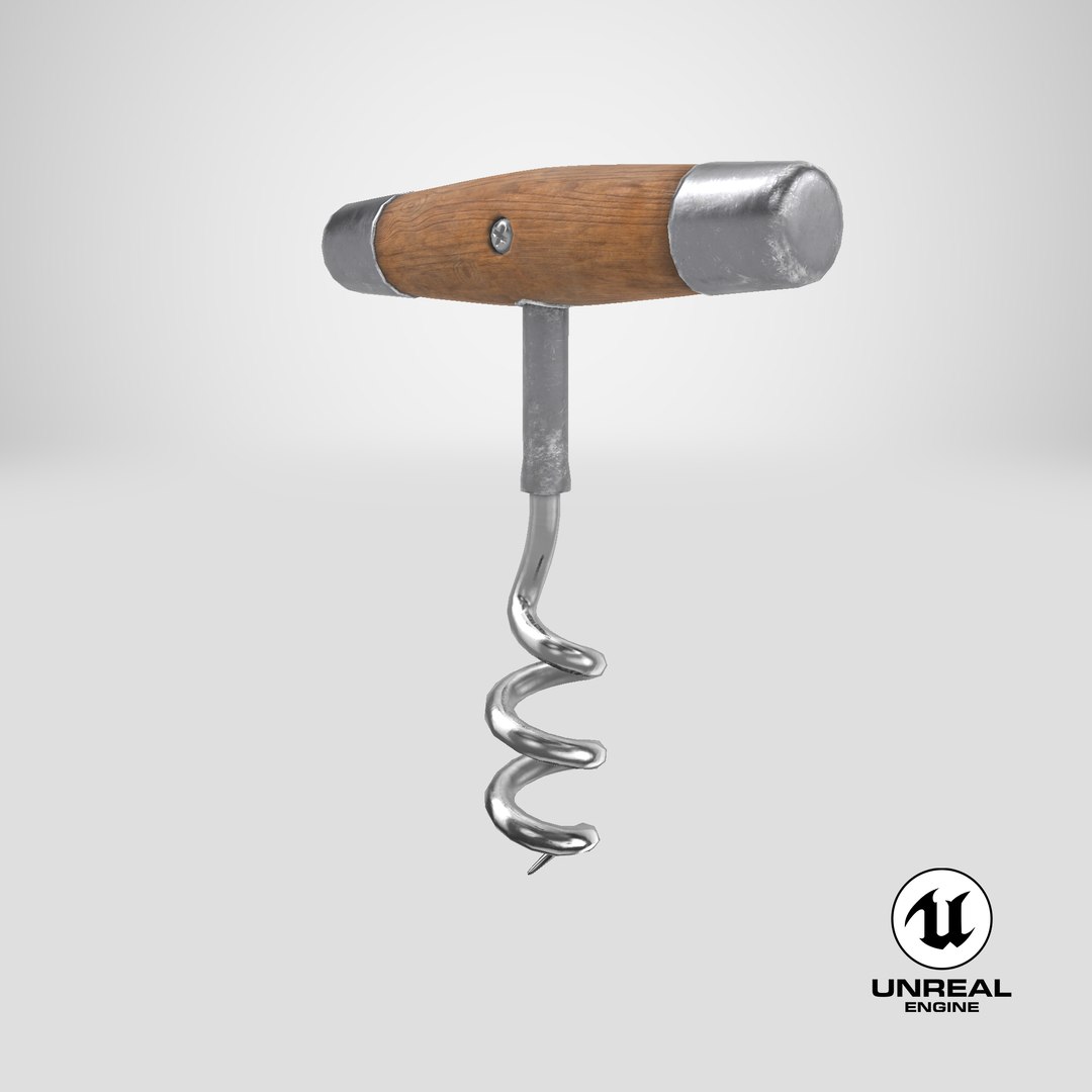 vintage corkscrew 2 3D model https://p.turbosquid.com/ts-thumb/ak/K1uTKk/ZBAVowLq/stemcell_unreal_render/png/1590026190/1920x1080/fit_q87/c24a103cc68029f87c618c48d80e78d4a303827d/stemcell_unreal_render.jpg