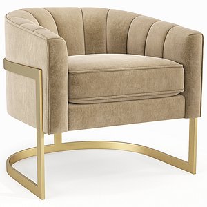 3D Esteem Modway Accent Armchair