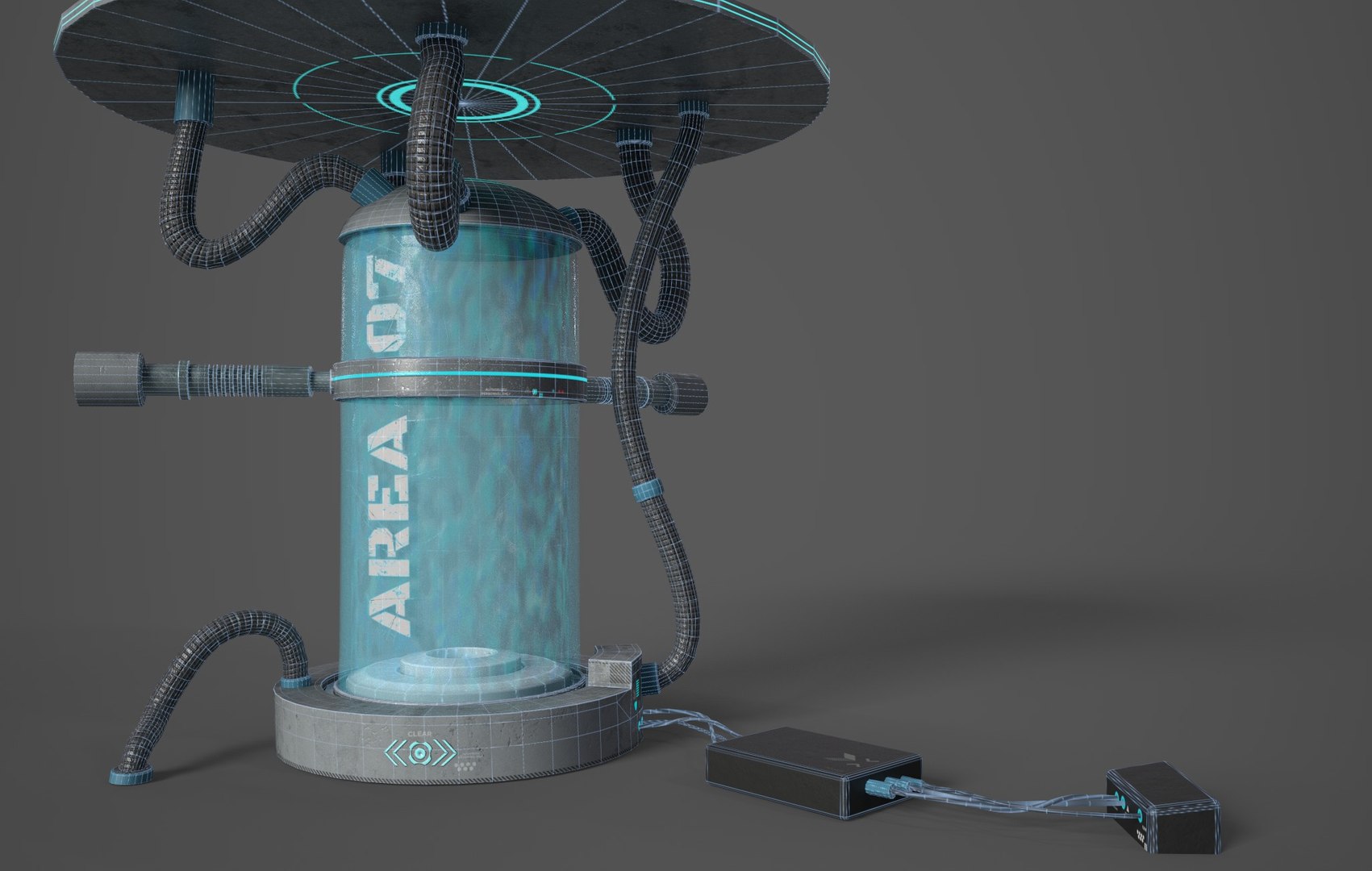 3D Sci-Fi Capsule Model - TurboSquid 1975169