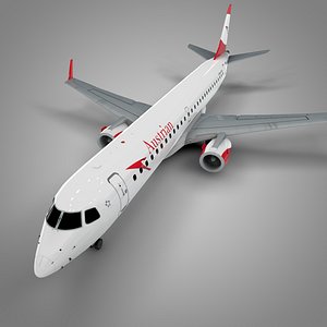 AUSTRIAN AIRLINES EMBRAER195 L678