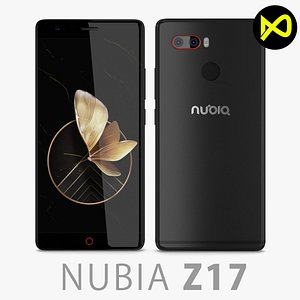 3D model zte nubia z17