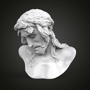 3D model Jesus Christ bust