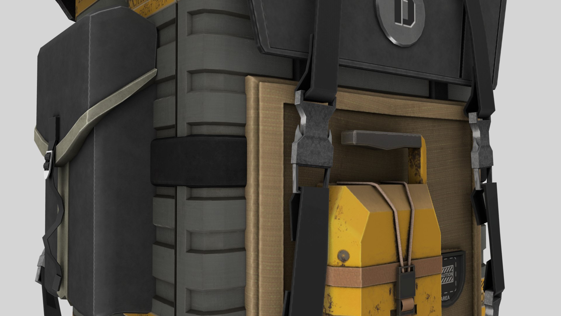 Backpack Death Stranding Model TurboSquid 1796526