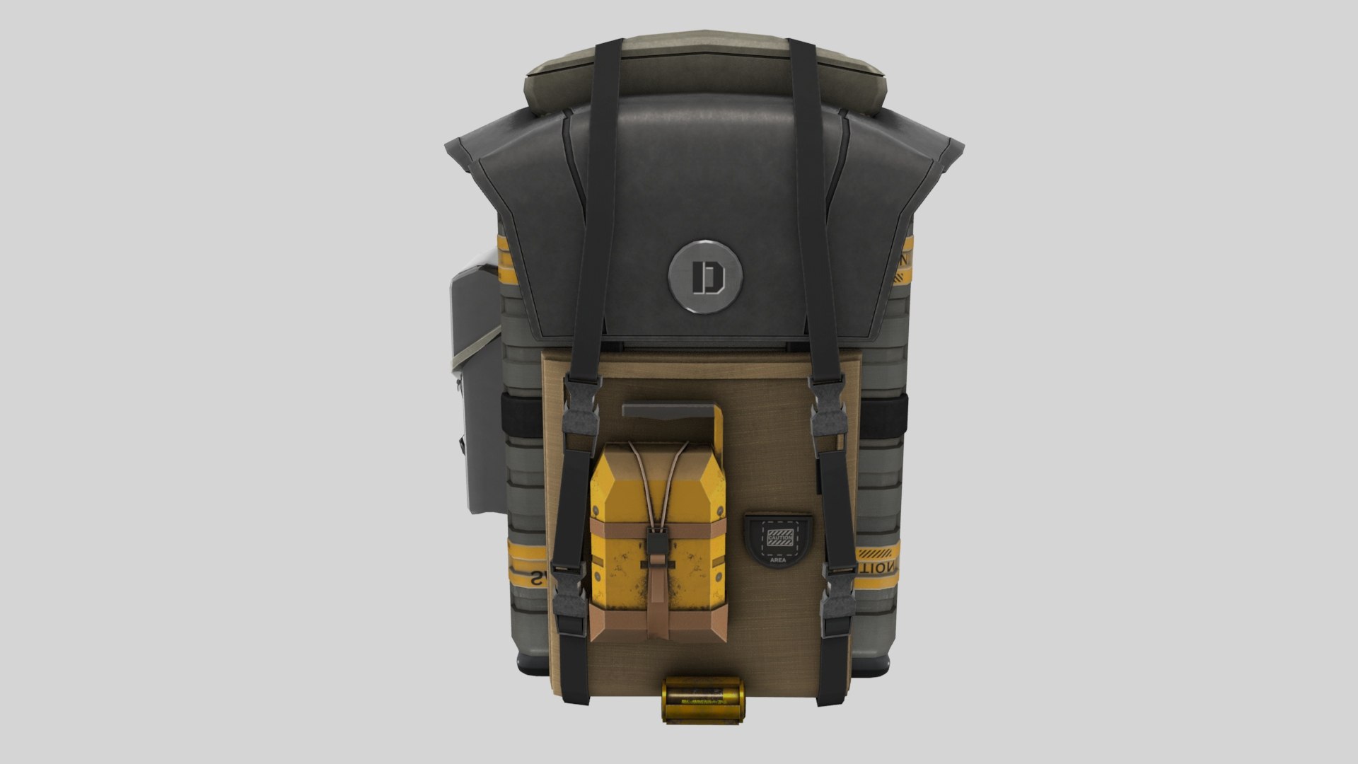 Backpack Death Stranding Model TurboSquid 1796526