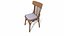 Old Wooden Chair 04 Low-poly PBR