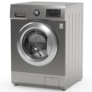 3D LG Washing machine F4J3TMG5P