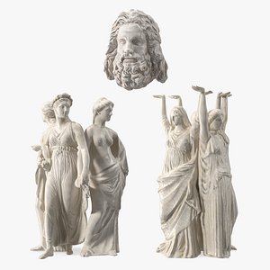Nymphs Sculptures Collection 2