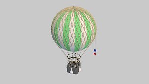 3D hot air balloon