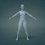 High Poly Female Base Mesh