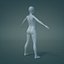High Poly Female Base Mesh