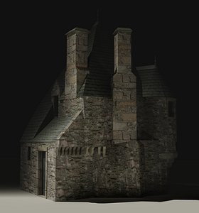 3dsmax queen marys bath house