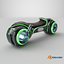 Sci-Fi-Motorrad