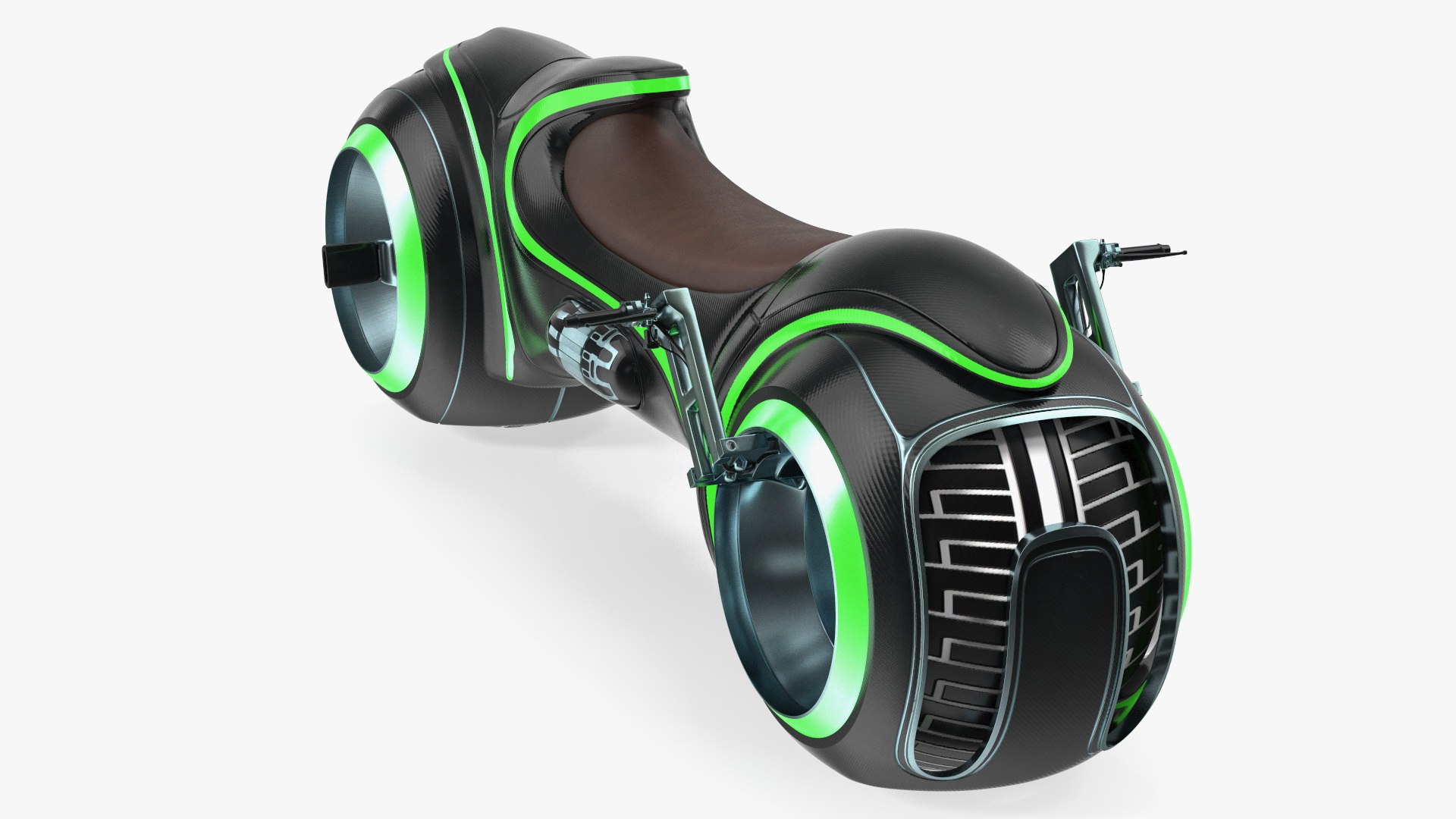 Sci Fi Motorcycle 3D model preview