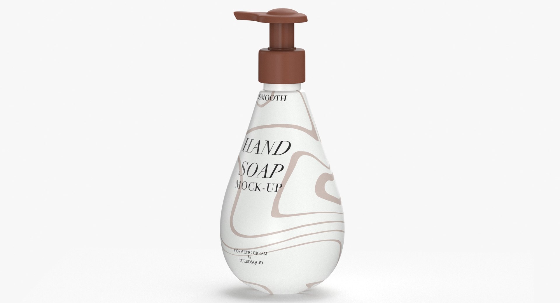 Hand Soap Container Type 03 Blank And Generic Basic Poses 3D ...