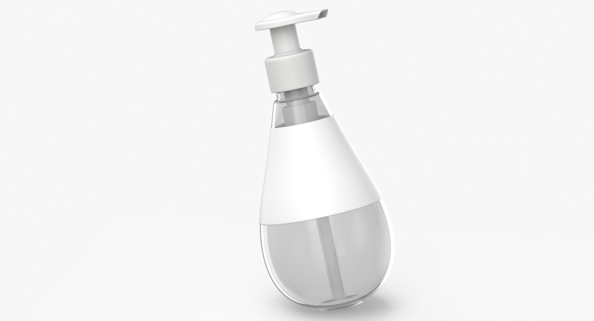 Hand Soap Container Type 03 Blank And Generic Basic Poses 3D ...