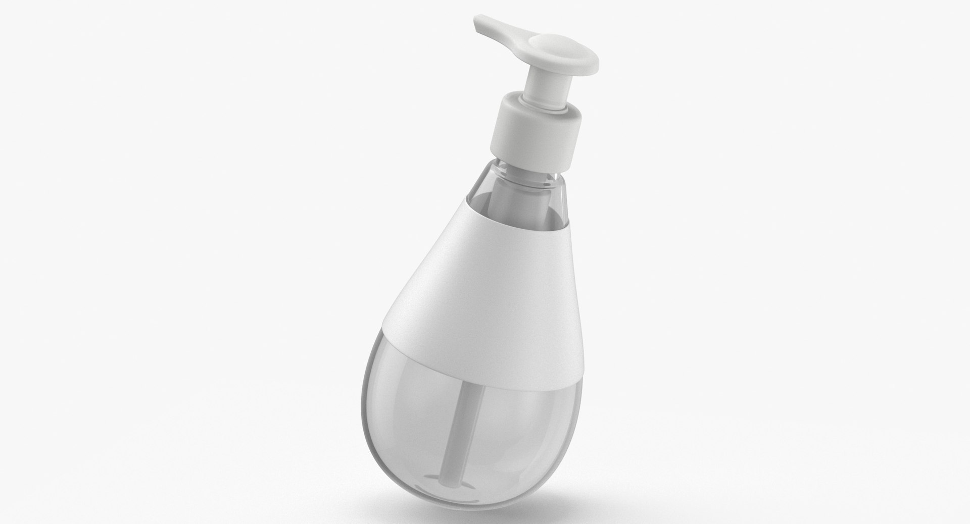 Hand Soap Container Type 03 Blank And Generic Basic Poses 3D ...