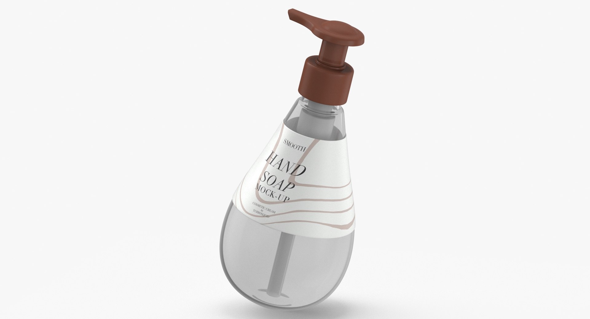 Hand Soap Container Type 03 Blank And Generic Basic Poses 3D ...