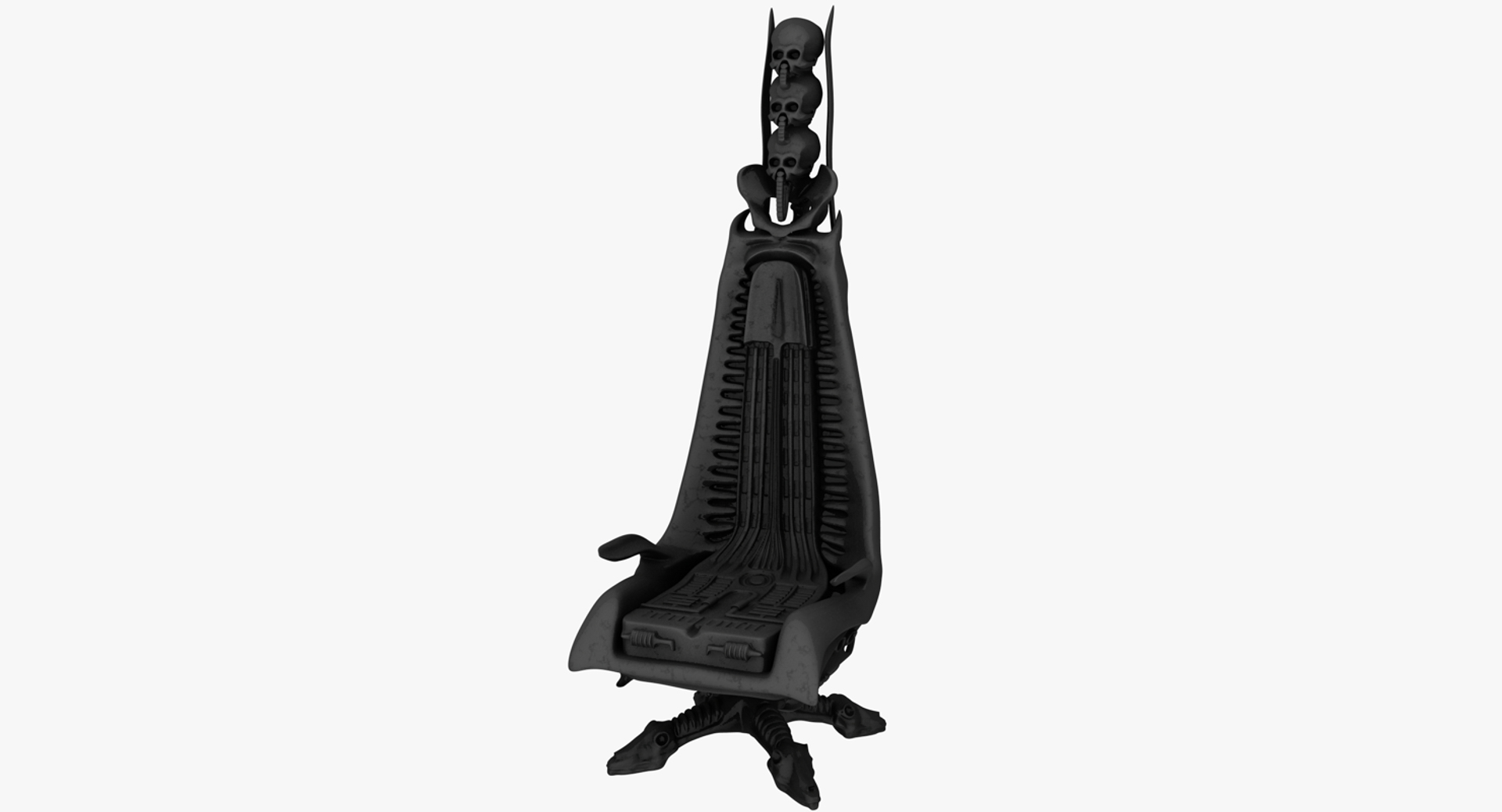 harkonnen capo chair 3d model