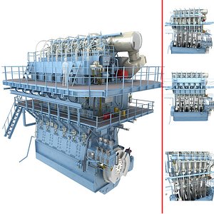 low speed marine diesel engine