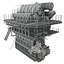 low speed marine diesel engine