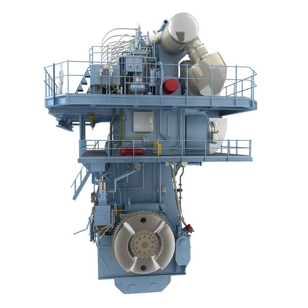 Speed marine diesel engine 3D - TurboSquid 1447124