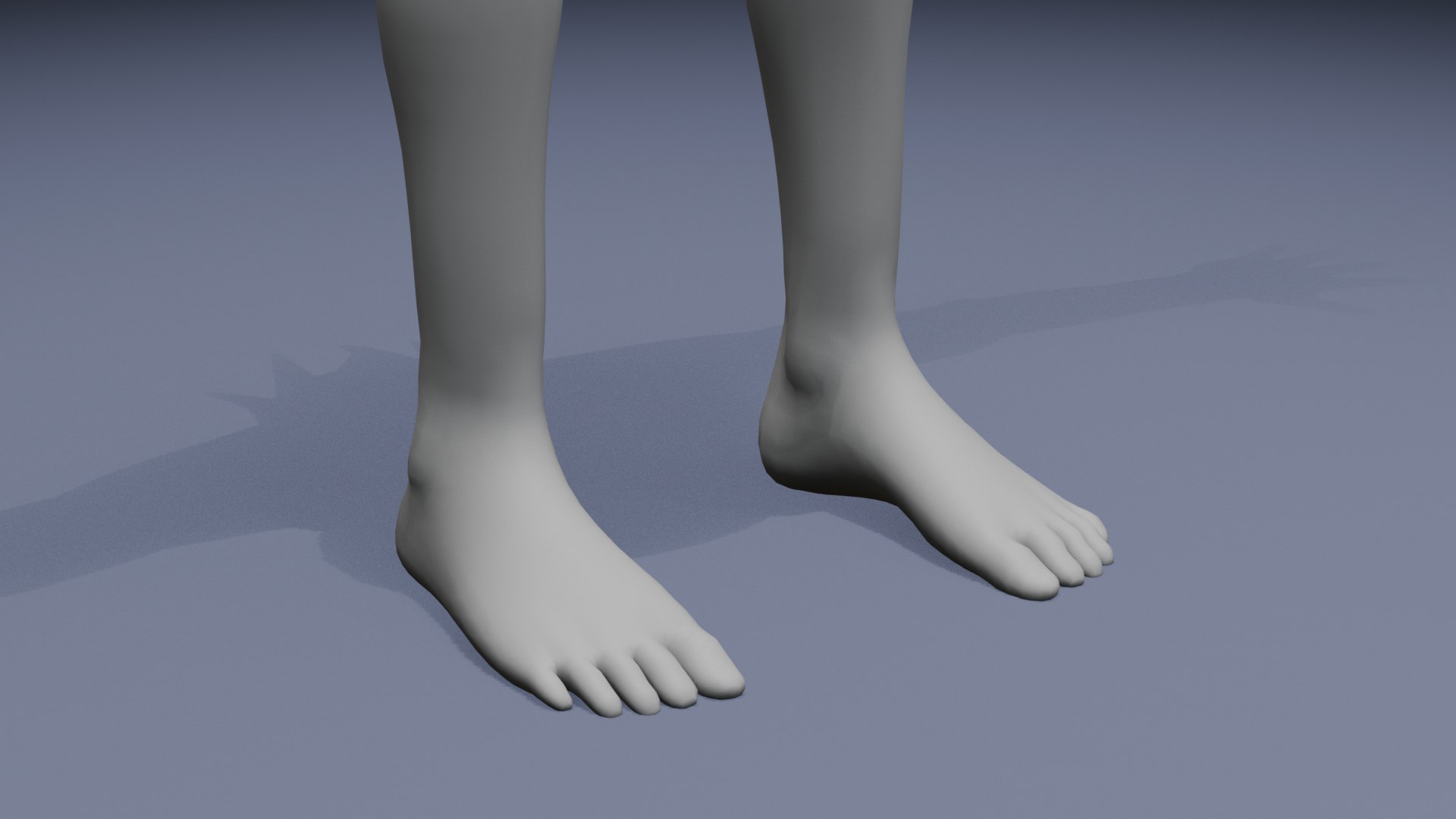 3D Model Stylized Boy Body Base Mesh 3D Model Rigged With IKFK Switch ...