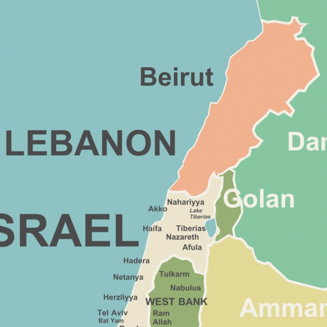 Political Israel Neighbouring Nations S