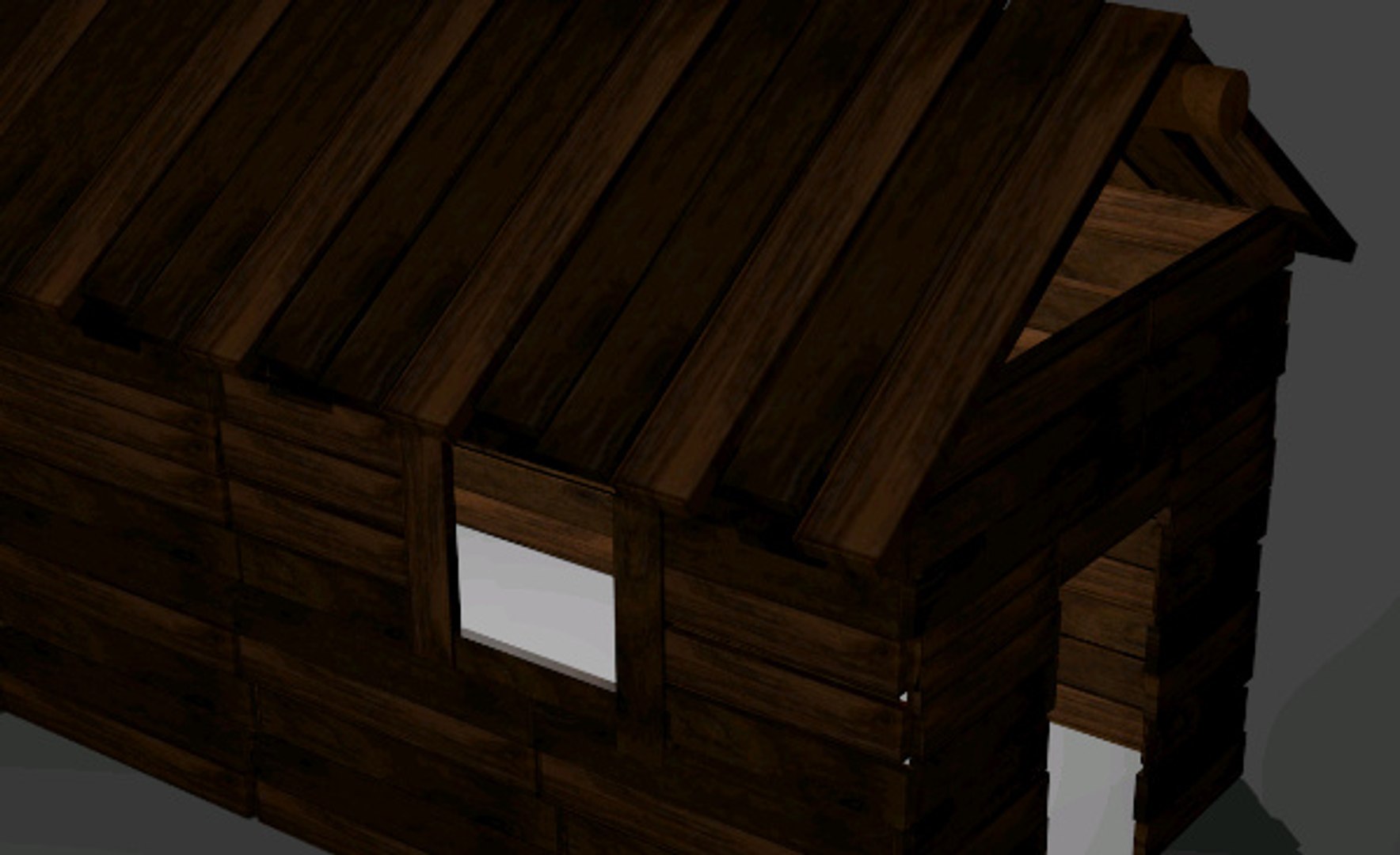 Shed 3d Obj