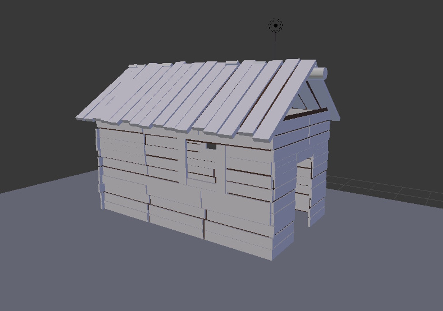 Shed 3d Obj