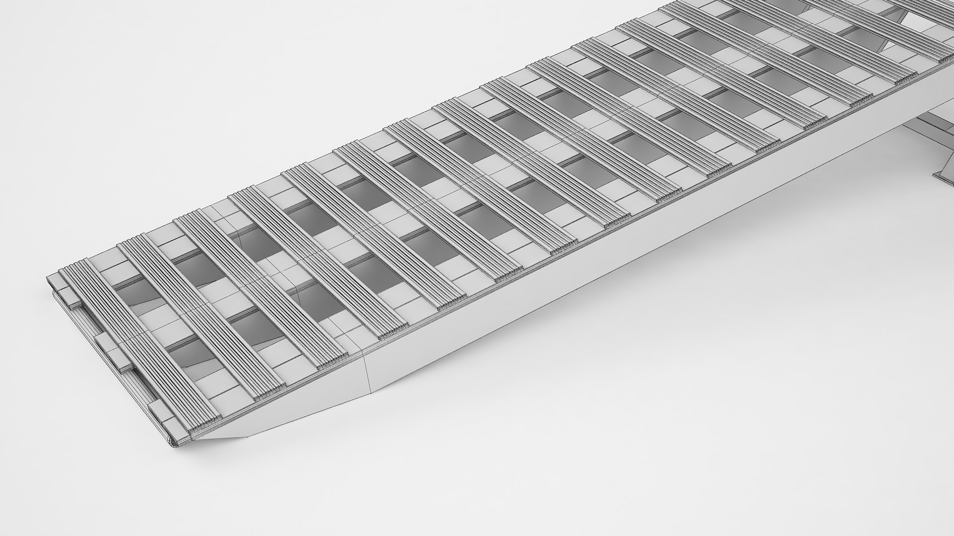3D Model Portable Trailer Ramp 02 - TurboSquid 1817780
