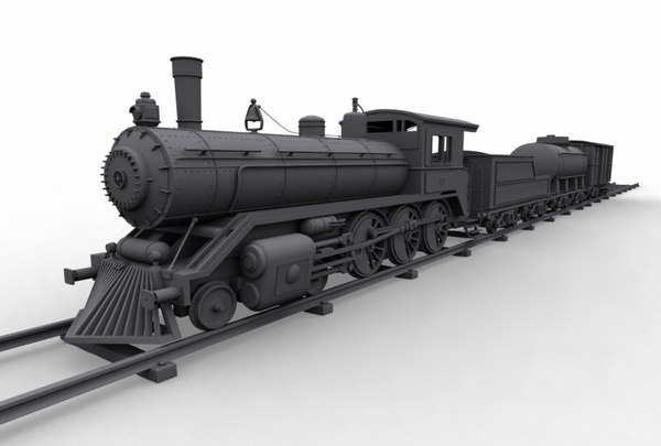 Trem Modelo 3D - TurboSquid 547193