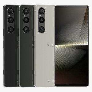 Sony Experia 1 MK V All Colors 3D model