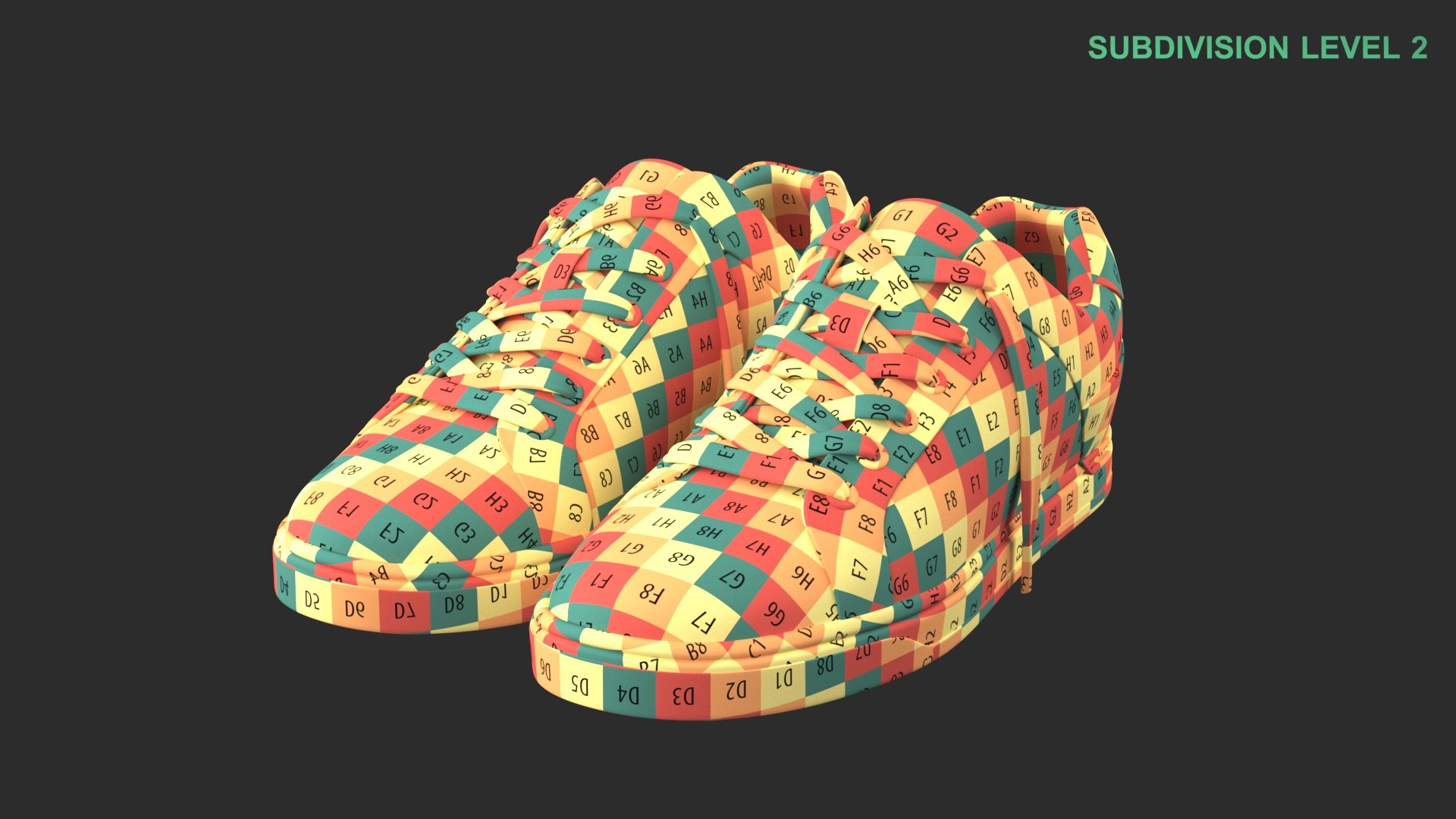 Generic White Sneakers model https://p.turbosquid.com/ts-thumb/al/QTA4GM/7O/wireframe_0000/jpg/1743149284/1920x1080/fit_q87/f86f356a65cd6d5bb6fdabba109730c0b28a6c08/wireframe_0000.jpg