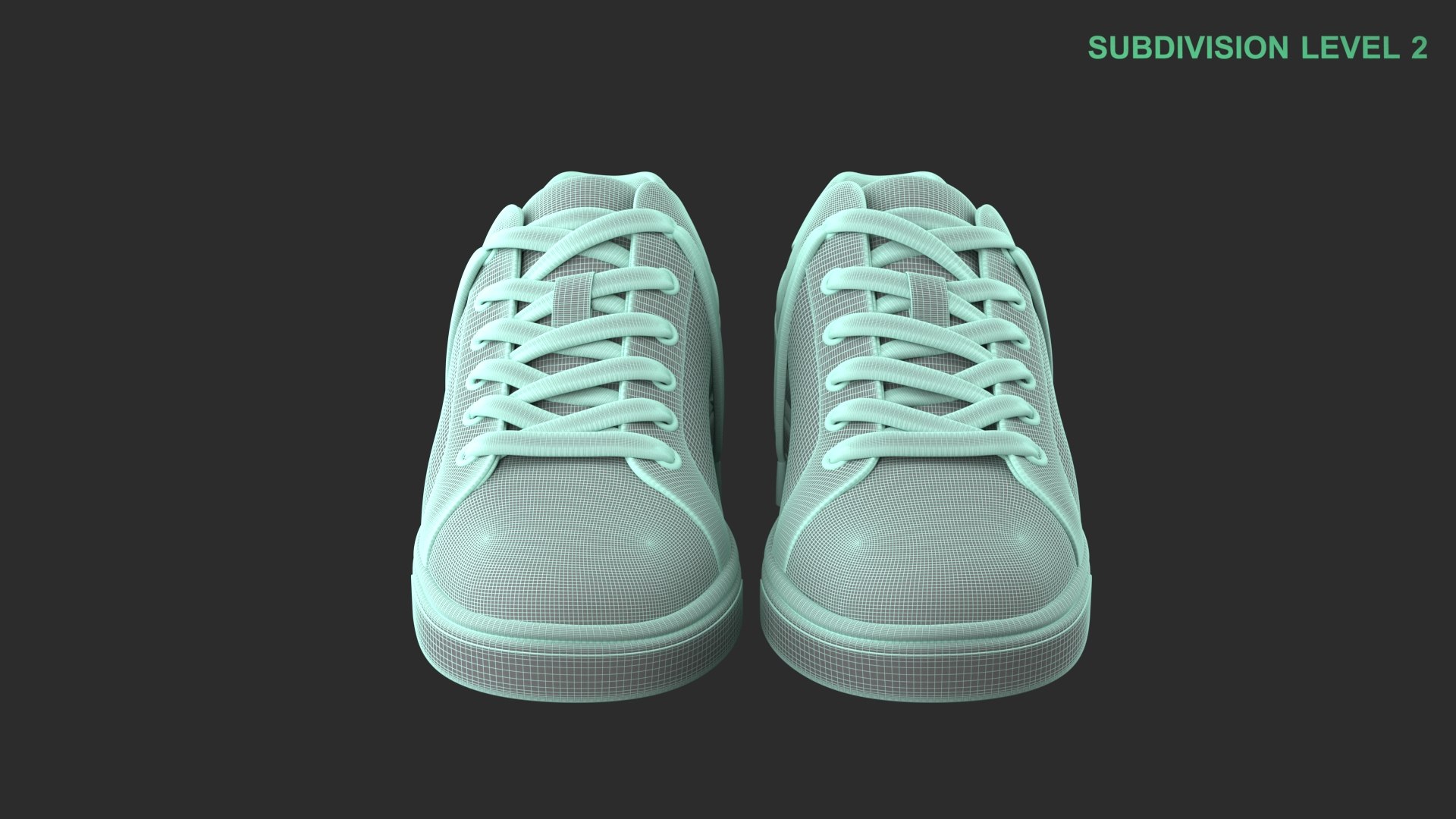 Generic White Sneakers model https://p.turbosquid.com/ts-thumb/al/QTA4GM/h0/wireframe_0002/jpg/1743149284/1920x1080/fit_q87/cc43e2cad26d1d6472ae6f8cfe8c40d0d1d9d8e0/wireframe_0002.jpg