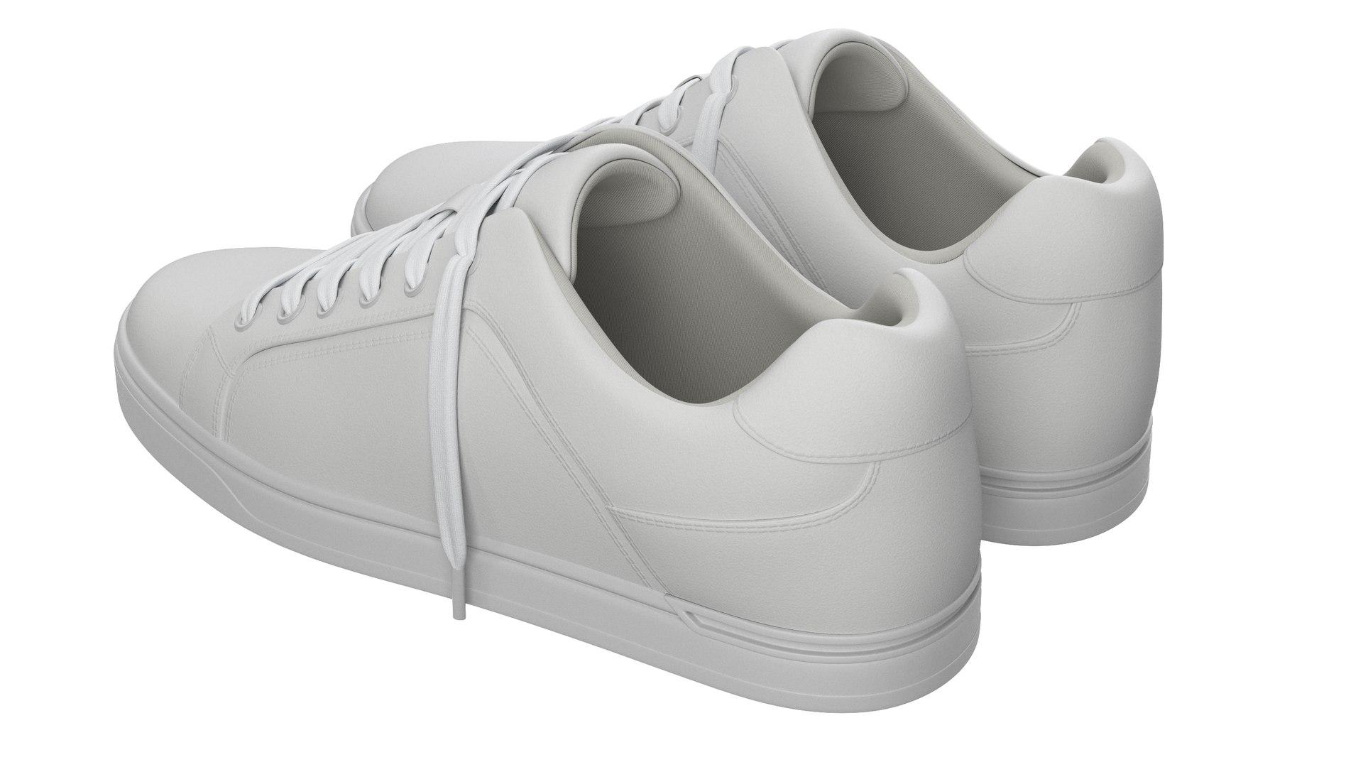 Generic White Sneakers model https://p.turbosquid.com/ts-thumb/al/QTA4GM/uW/sneakers_0021/jpg/1743148864/1920x1080/fit_q87/27ee385dfa090afa9b2627476a33276cb45c53ea/sneakers_0021.jpg