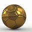 Soccerball SuperHighPoly golden