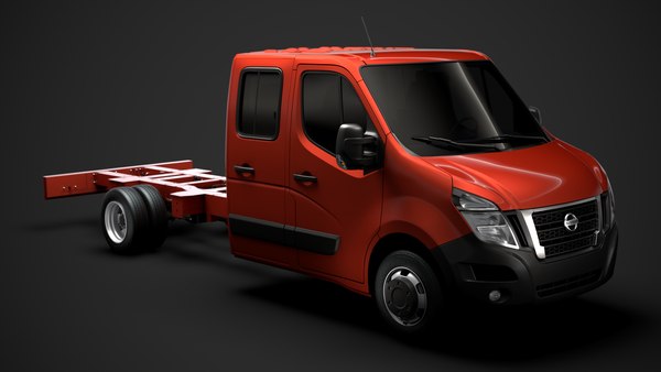 nissan nv400 crewcab dw 3D