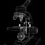 microscope glass 3d model