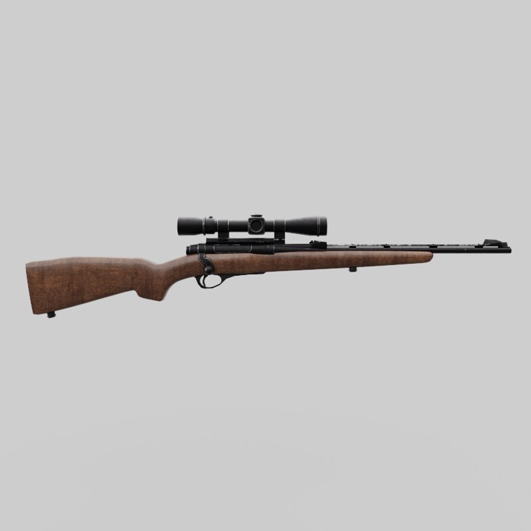 3D Model Remington Sniper Rifle - TurboSquid 2299621