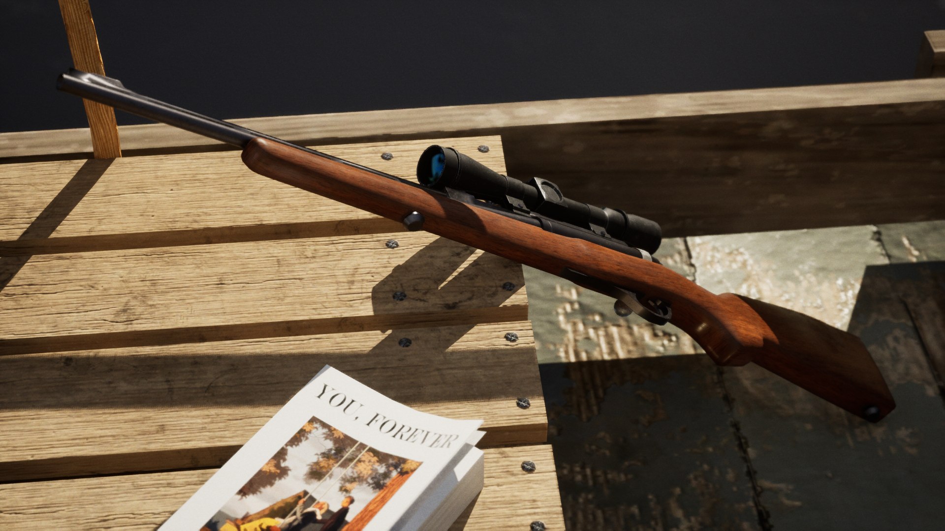 3D Model Remington Sniper Rifle - TurboSquid 2299621