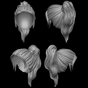 Cabelo Base para Menino V18 Modelo 3D - TurboSquid 1939001